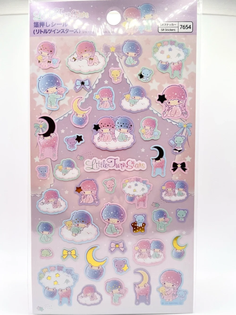 Sanrio Little Twin Stars Pastel Pink & Blue Letter Set